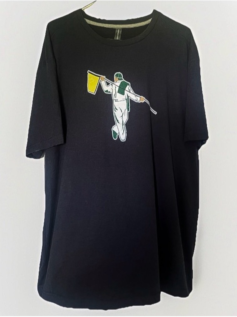 Anderson Ord Masters Mens XXL Black Butter Tee Shirt Golf Summer Casual